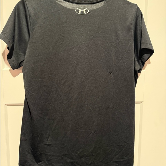 Under Armour Black V-Neck Performance Short Sleeve Tee - Picture 4 of 5